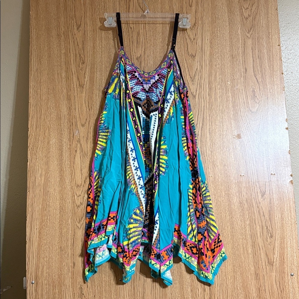 Flying Tomato Colorful Patterned Dress - Picture 3 of 6